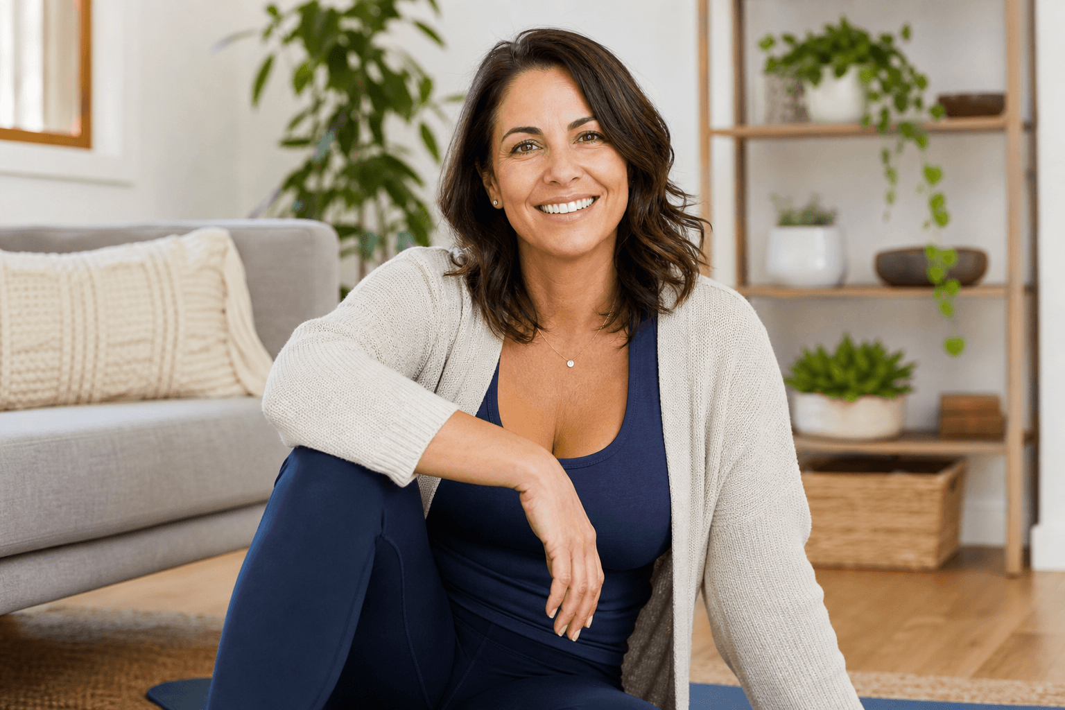 Person feeling confident